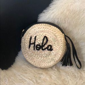 POOLSIDE BAGS ‘Hola’ Brioche Wristlet